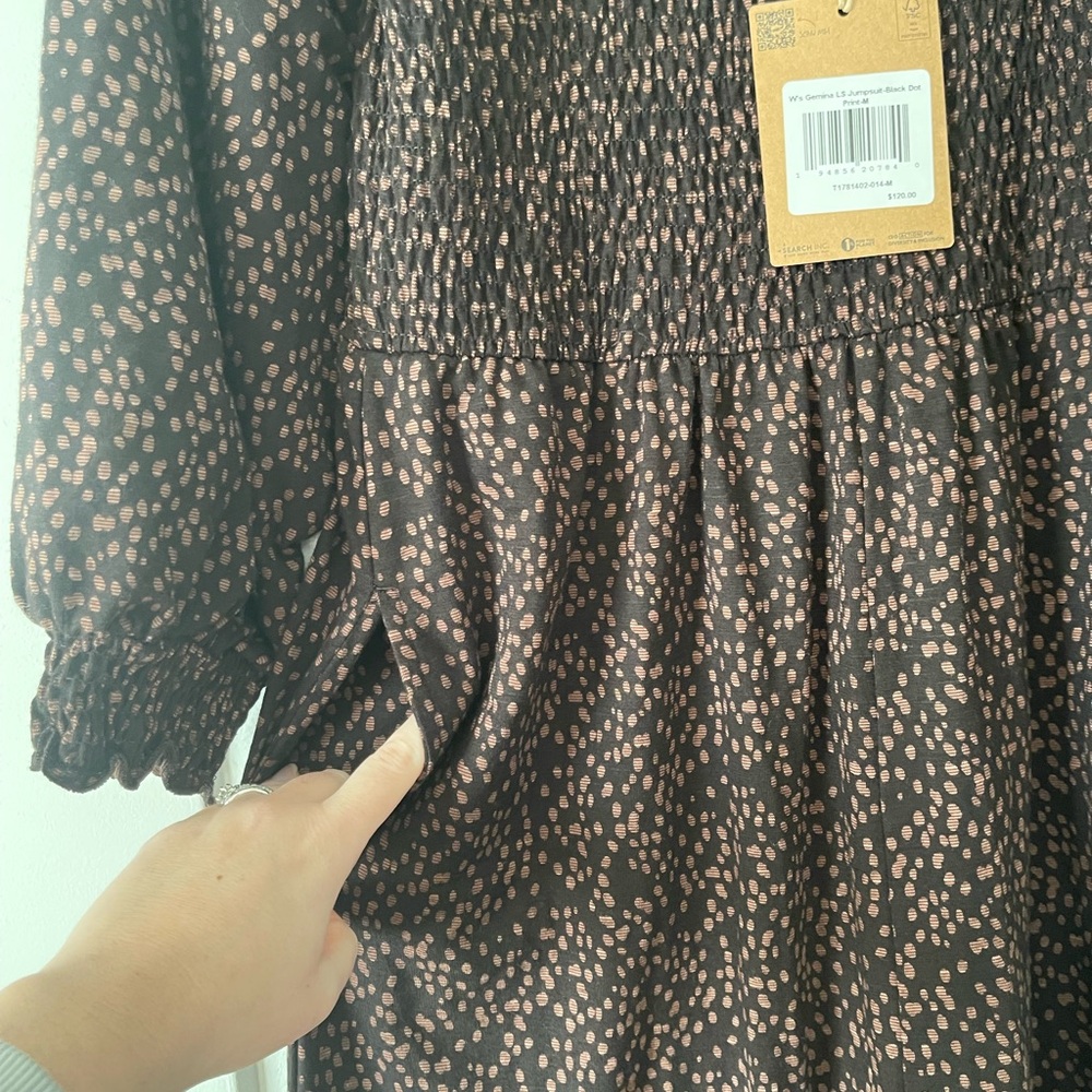 Toad&Co NWT Gemina long sleeve jumpsuit - Picture 4 of 12